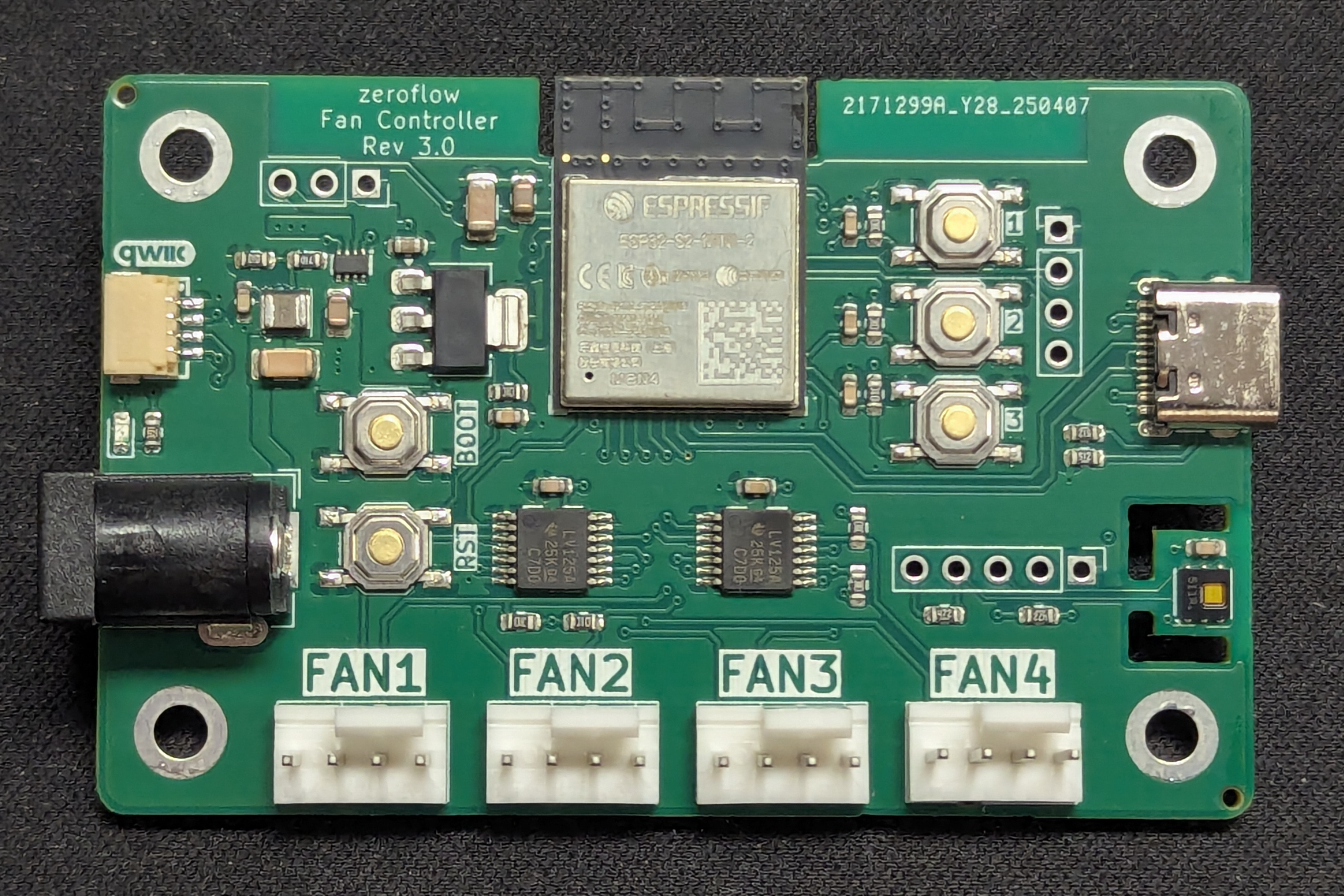 view of the board