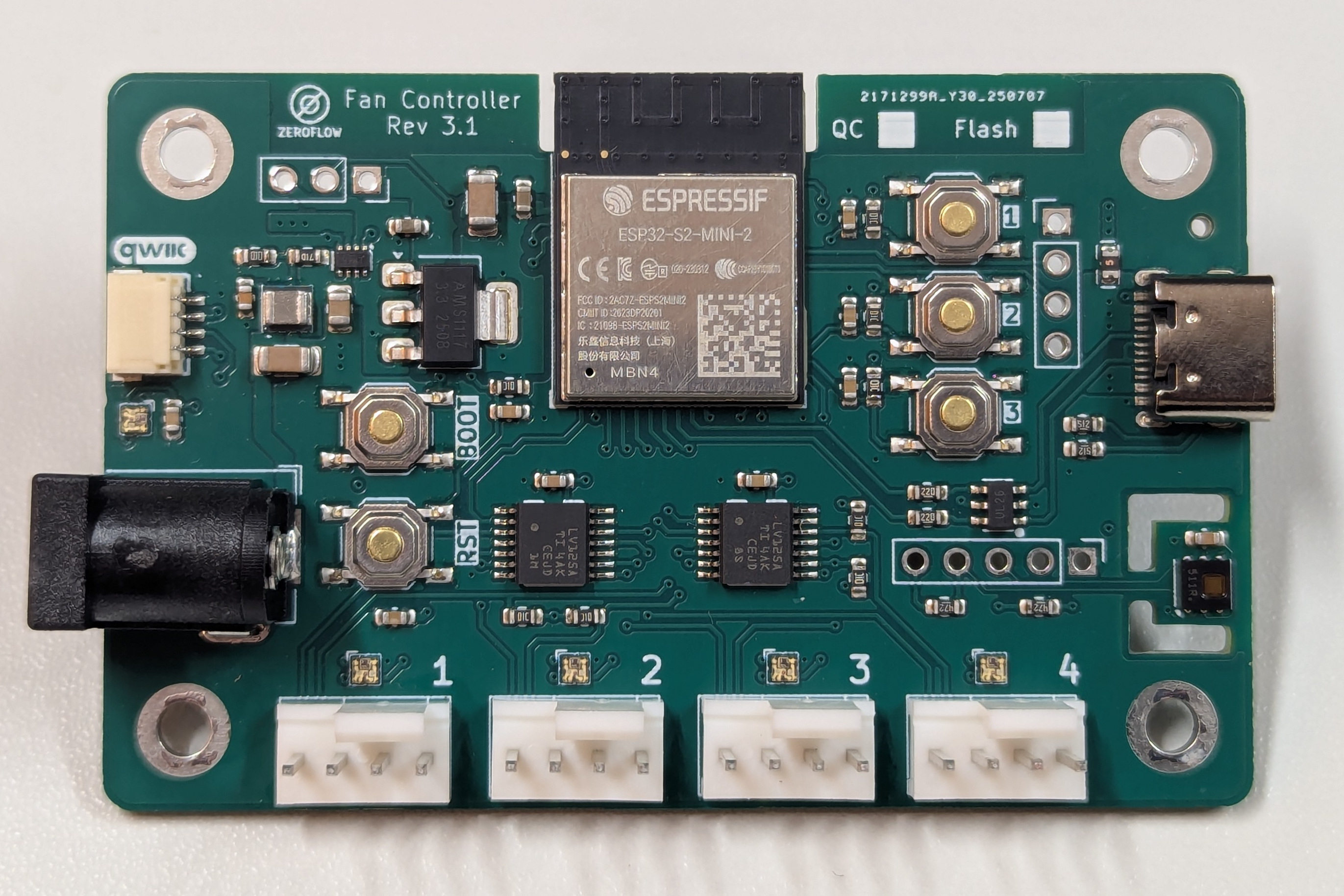 view of the board